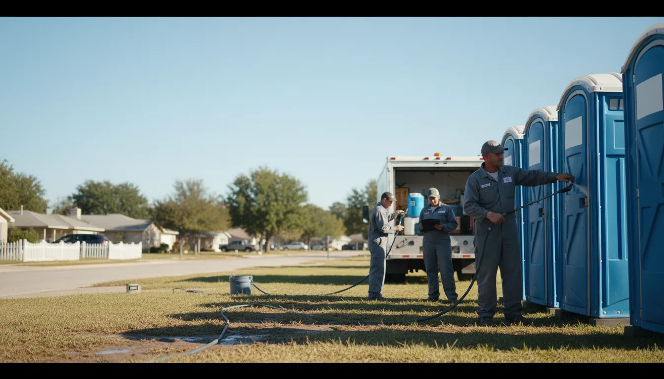 Long-Term Portable Toilet Rental in Gypsum, KS near me